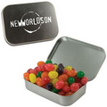 Large Silver Mint Tin w/ Jelly Beans